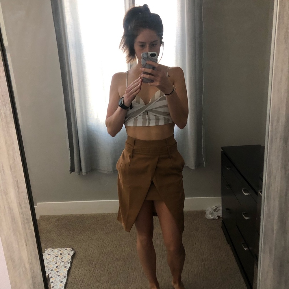 Hello Molly Play For Keeps Mocha Skirt